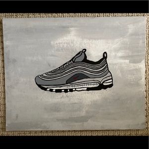 AirMax 97 Silver Bullet Painting